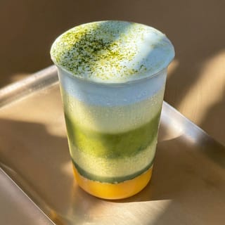 Blue Sky Matcha Latte