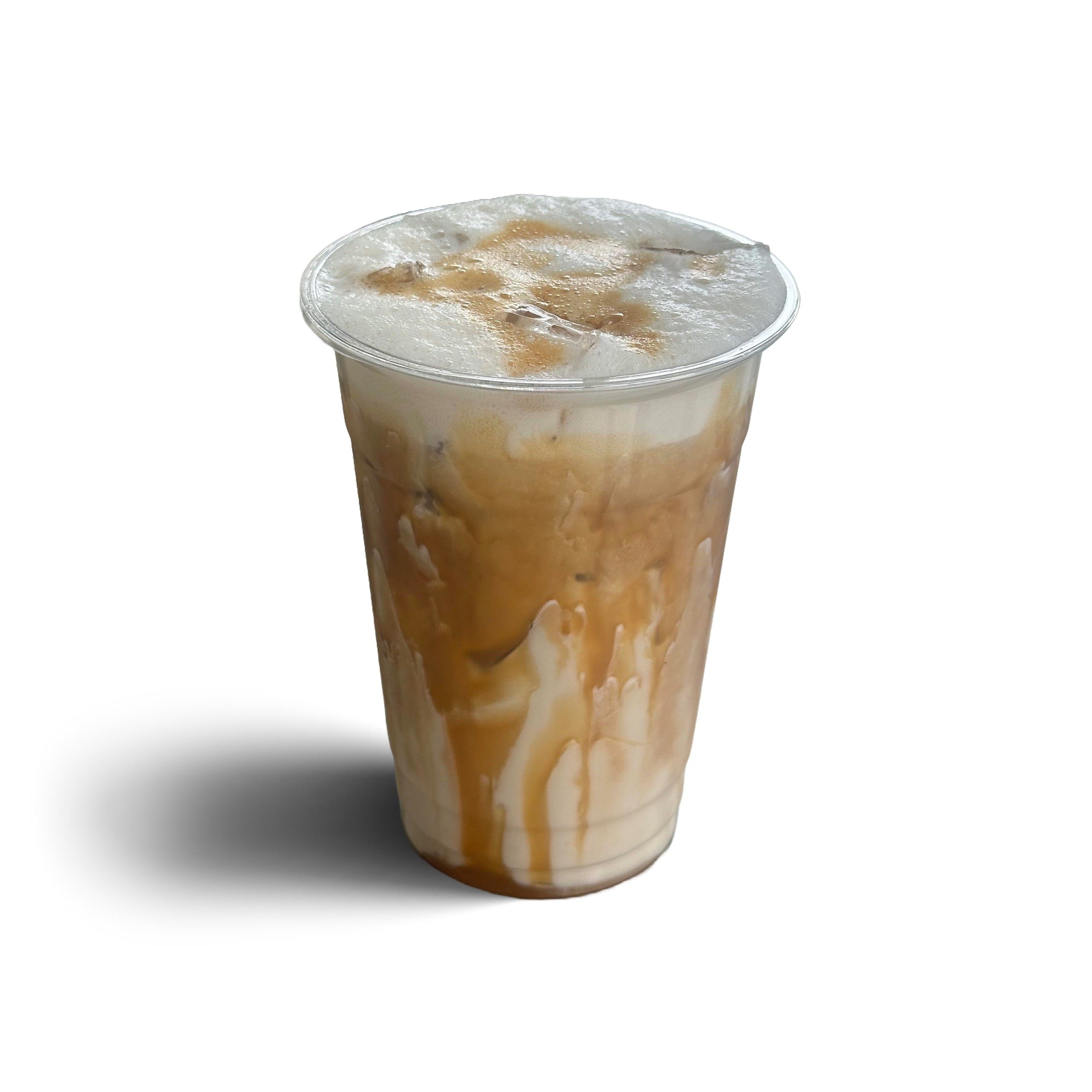 Orange White Mocha Latte.