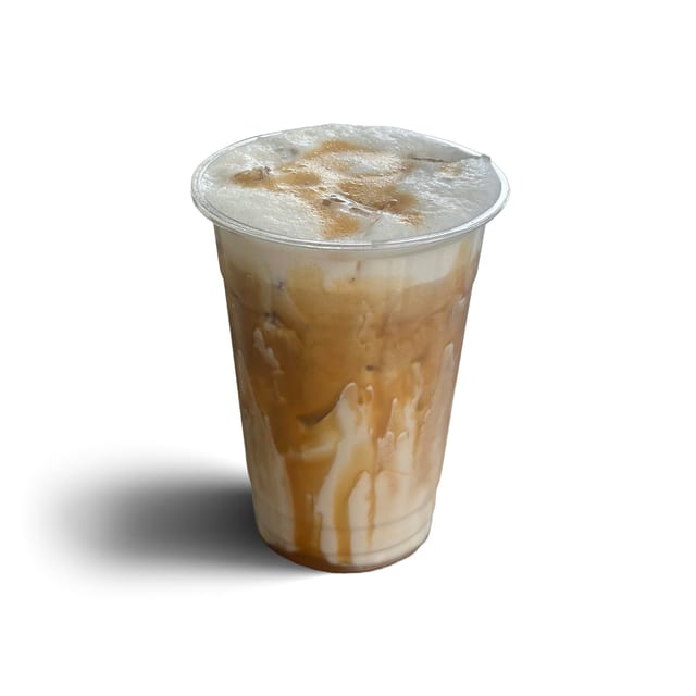 Orange White Mocha Latte.