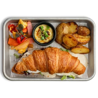 Poached Croissant