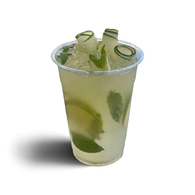 Cucumber-Mint Lemonade.