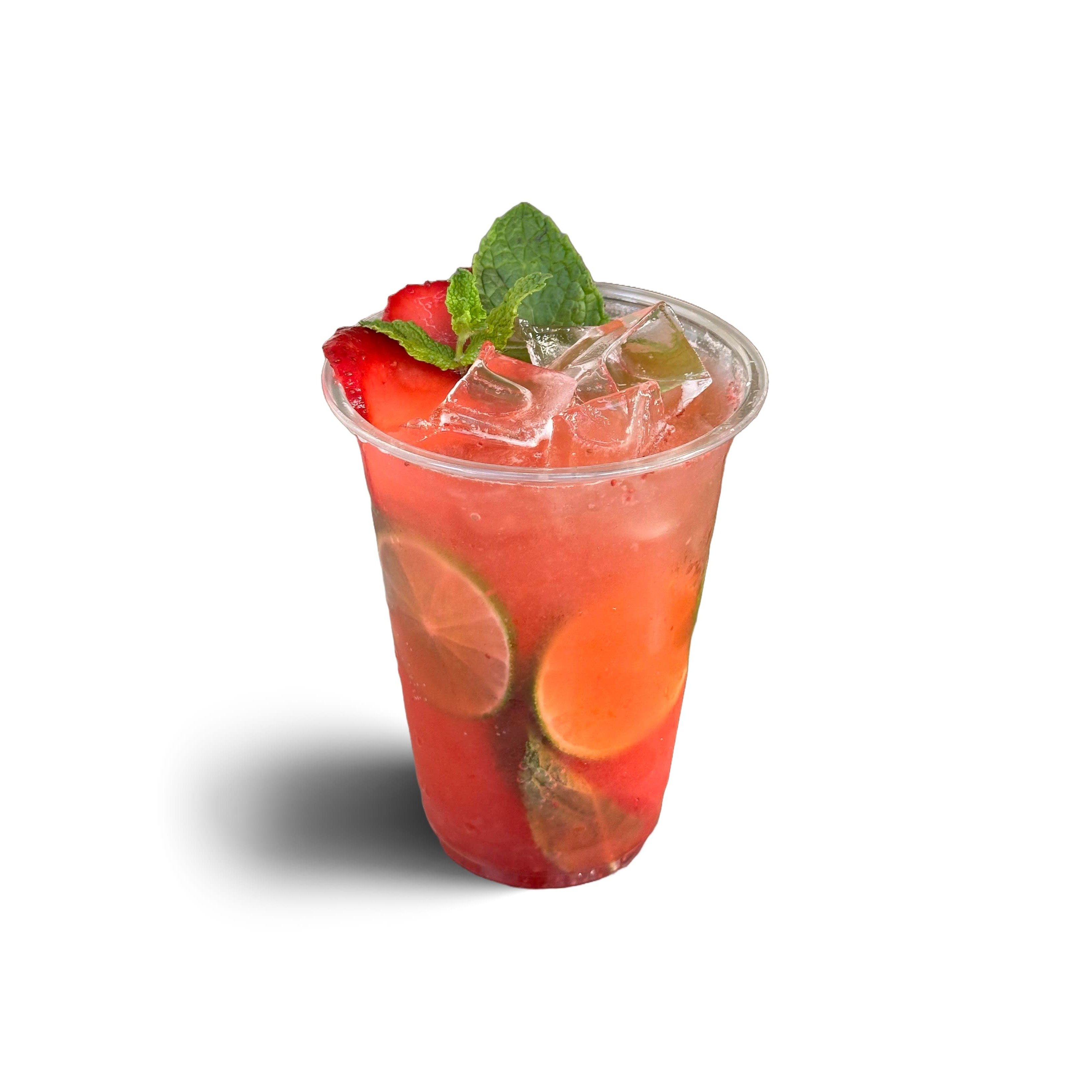 Strawberry-Basil Lemonade.