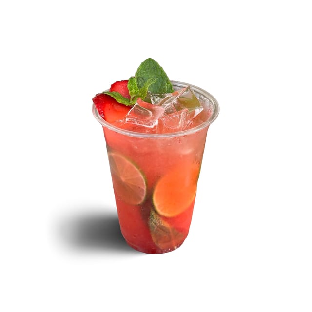 Strawberry-Basil Lemonade.